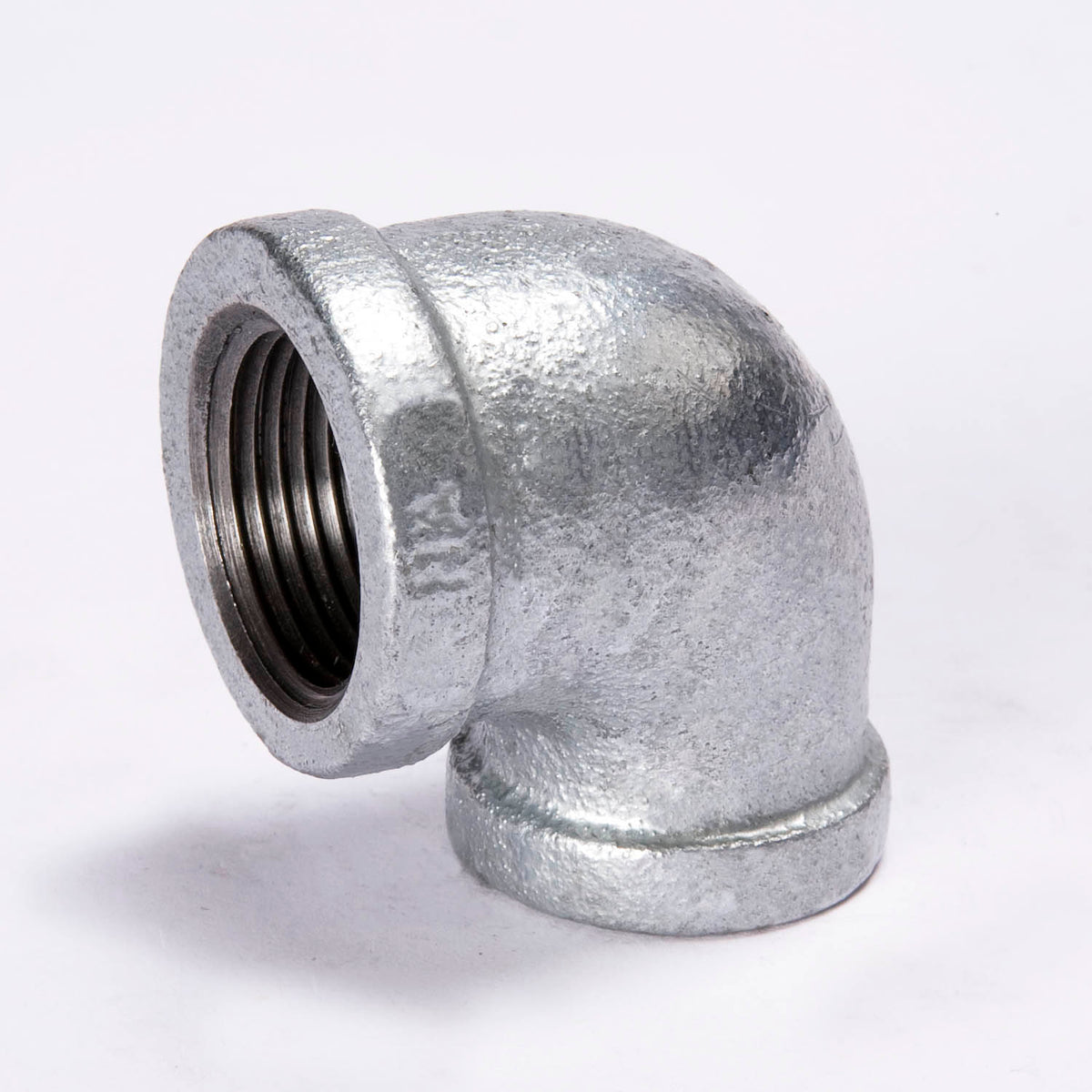 1/4-in x 1/8-in FIP Galvanized 90-degree Reducing Elbow - Barcoded - Fittings N' Valves