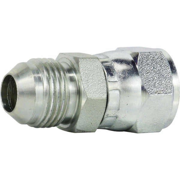 Straight Swivel Nut Connector, 7/8 in Male JIC x 7/8 in Female JIC