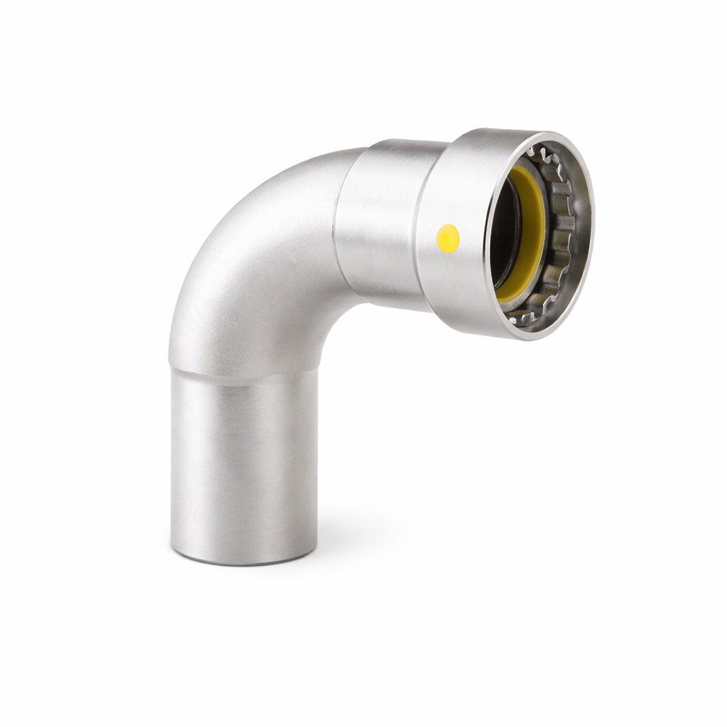 1/2" ArmorPress CS 45 ELBOW - GAS (HNBR) - Fittings N' Valves