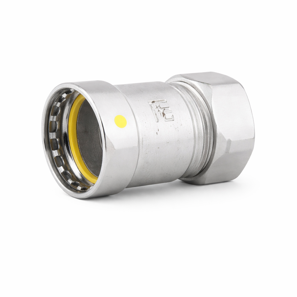 1/2" ArmorPress CS TEE - GAS (HNBR) - Fittings N' Valves