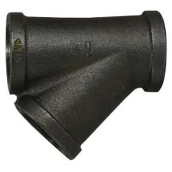 2-1/2" Black Iron Lateral Wye - Fittings N' Valves