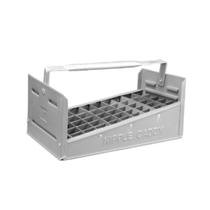 3/4" 66-Compartment Steel Nipple Caddy Tote Tray