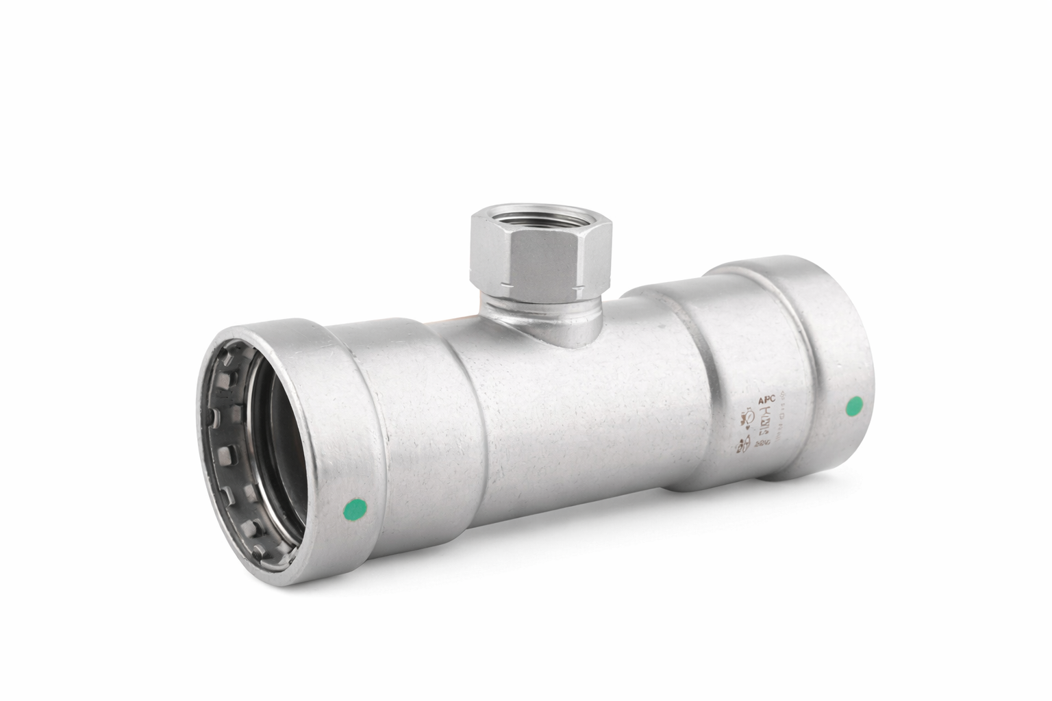 2" x 1/2" ArmorPress CS P x P x F TEE - WATER (EPDM) - Fittings N' Valves