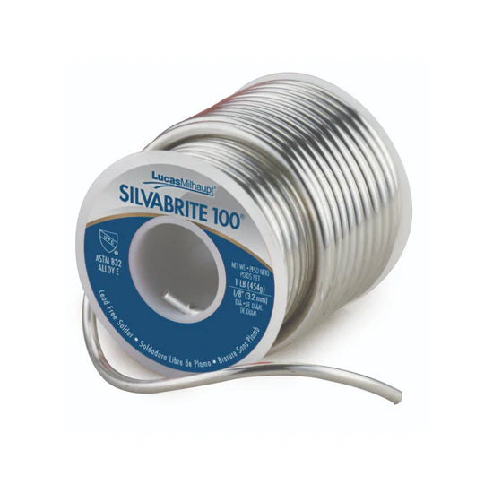 Silvabrite 100 Lead-Free Solder - 1 lb