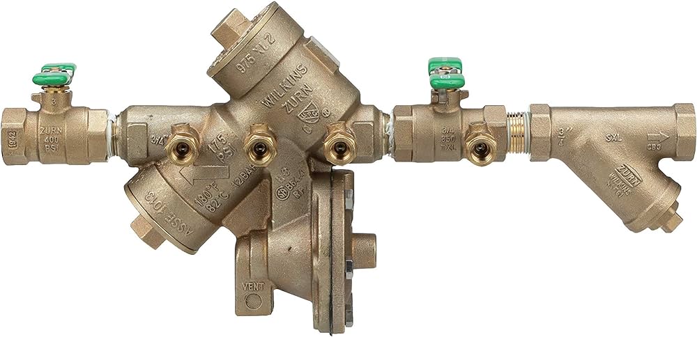 3/4" Wilkins 975XL2 Reduced Pressure Principle Assembly (Lead Free) - Fittings N' Valves