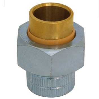 3/4" FIP x 1/2" SWT Lead Free Dielectric Union - Fittings N' Valves