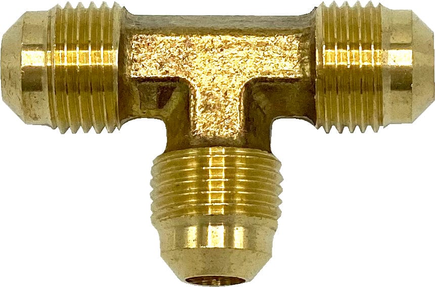 3/8" #44 Flare Tee Less Nut - Fittings N' Valves