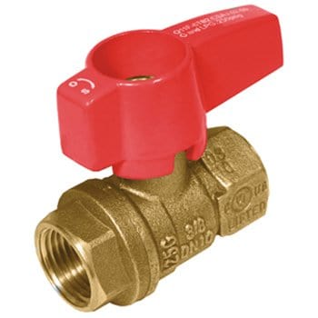 3/4" IPS Gas Ball Valve - Fittings N' Valves