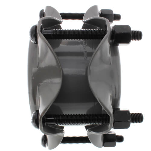 6" IPS Style 38 Water Service Dresser Coupling for Steel Pipe (Armored) - Fittings N' Valves