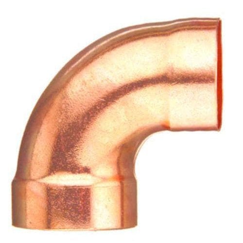 4" DWV C x C Copper 90° Elbow - Fittings N' Valves