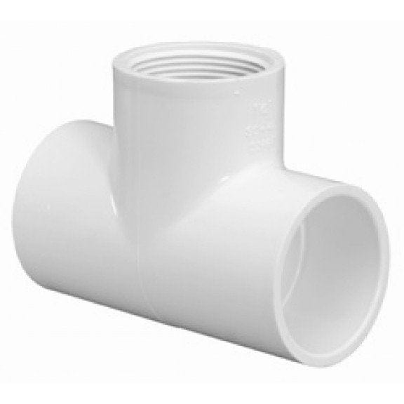 1" PVC Schedule 40 SLIP x SLIP x MPT - Fittings N' Valves