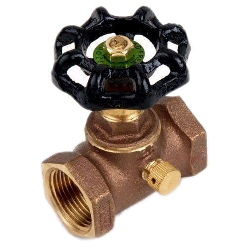 3/4" IPS Threaded Stop & Waste Valve (Lead Free)