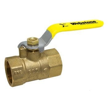 3/8" IPS Standard Port Brass Ball Valve - Fittings N' Valves
