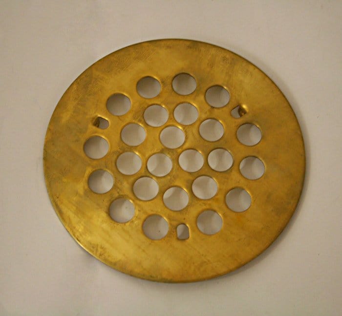 Prier Polished Brass Snap-In Strainer for P-310/311/312 Shower Drain