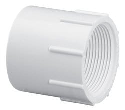 5" PVC Schedule 40 Female Adapter SLIP x FPT - Fittings N' Valves