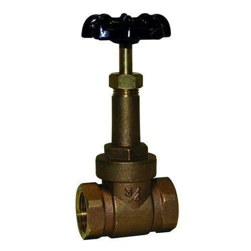 3/4" IPS Threaded Long Bonnet Gate Valve (Lead Free) - Fittings N' Valves