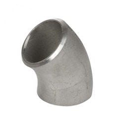 1/2" Schedule 40 Stainless Steel Weld 304/L 45 Elbow - Fittings N' Valves