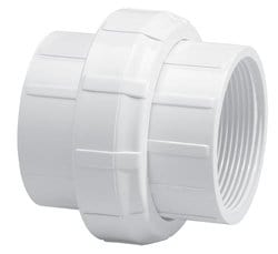 1" PVC Schedule 40 Union FPT x FPT W/ EPDM O-Ring - Fittings N' Valves