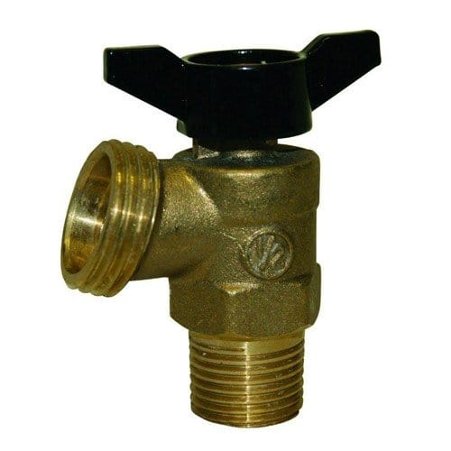 3/4" MIP / 1/2" FIP Quarter Turn Boiler Drain (Drain Cock) (Lead Free)