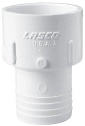 1" PVC Schedule 40 Adapter Insert - Fittings N' Valves