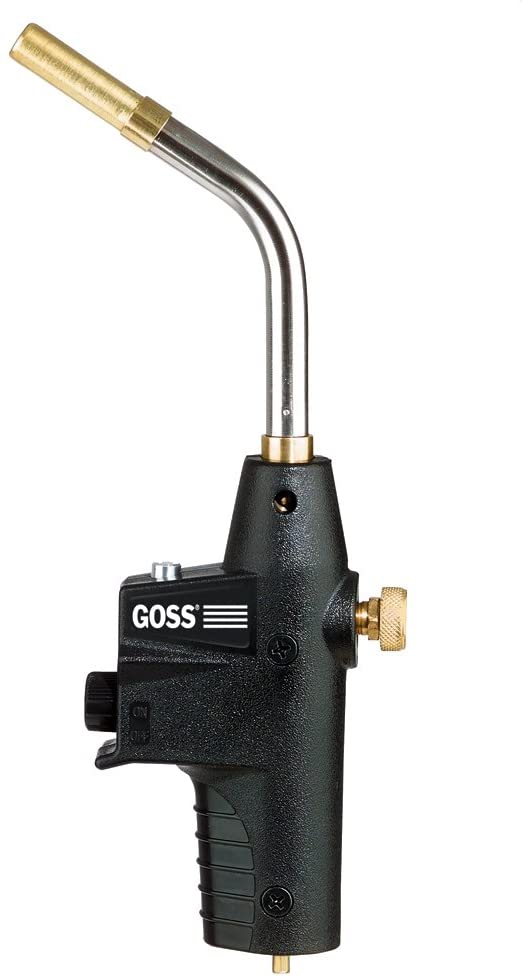 Goss Max Performance Instant Ignitor Soldering and Brazing Trigger Torch GP-600 - Fittings N' Valves