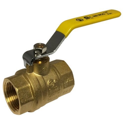 1/4" IPS Threaded Full Port Ball Valve, Lead Free - Fittings N' Valves