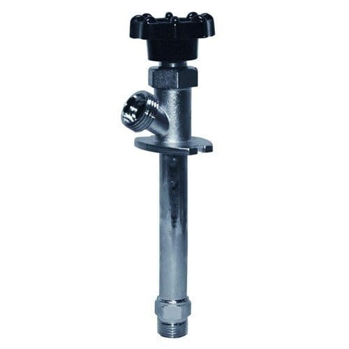 Frost Free Sillcock - 14" length - 3/4" Hose x 1/2" MIP/Sweat W/Chrome Plated Hose Bibb (Lead Free) - Fittings N' Valves