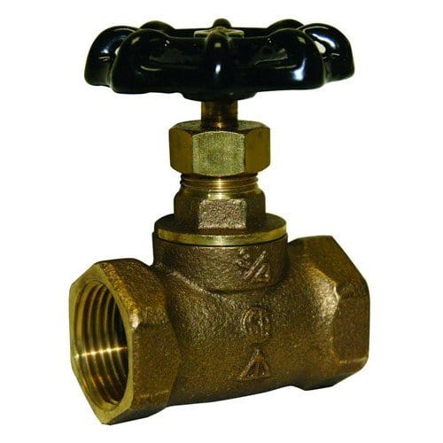 1/2" Straight Globe IPS Threaded Globe Valve (Lead Free) - Fittings N' Valves