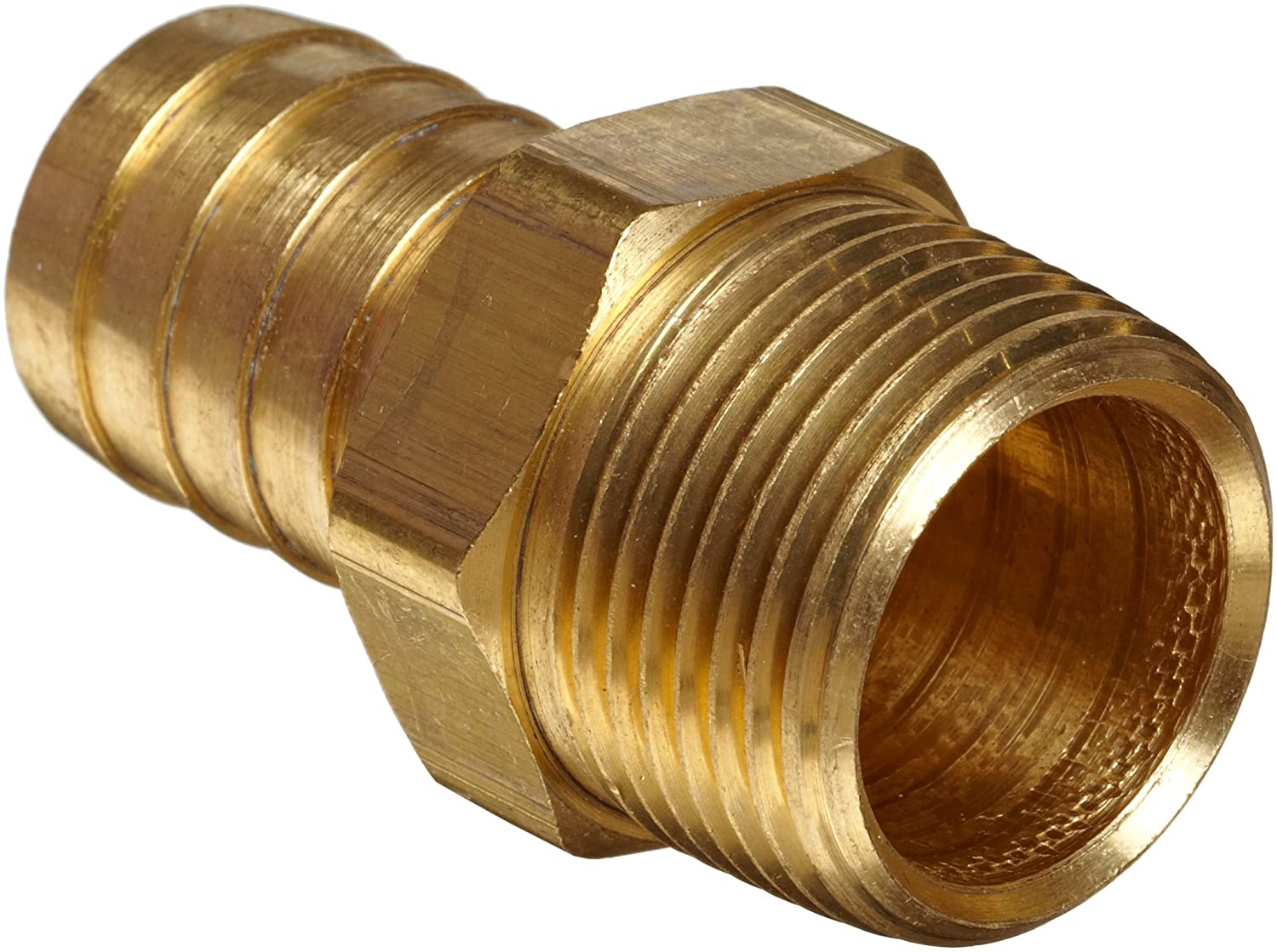 1-1/2" MPT x Insert Male Adapter (Lead Free) - Fittings N' Valves