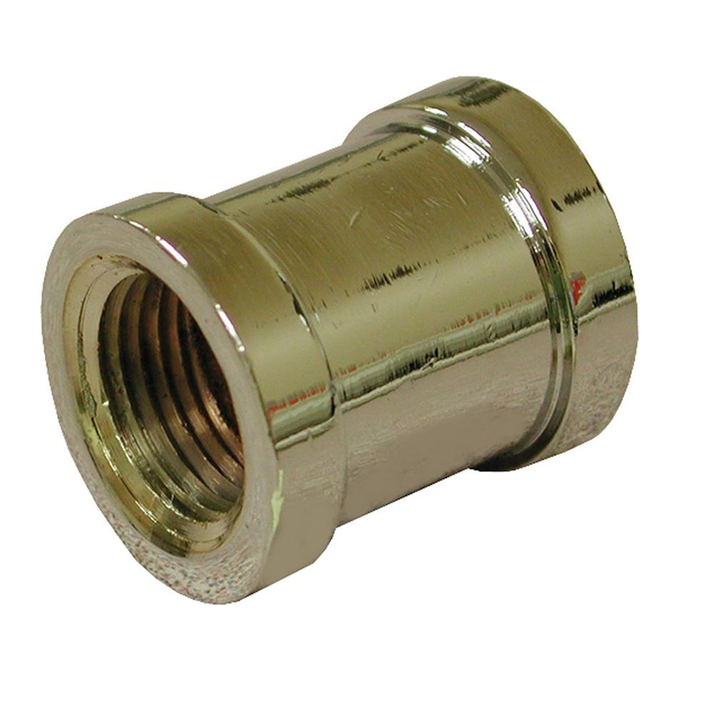 3/8" Chrome Plated Bronze Coupling