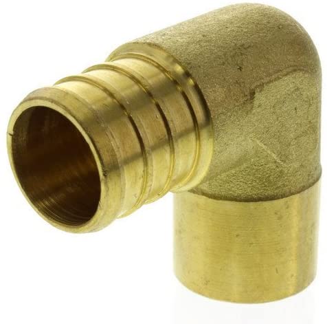 1/2" Sweat (For Copper) x 1/2" PEX Elbow (Lead Free)