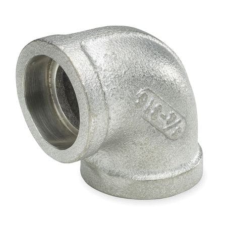 1-1/4" 3000# Forged Stainless Steel 304/L Socket Weld 90 Elbow - Fittings N' Valves