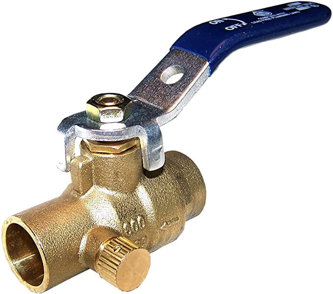3/4" SWT F/P Ball Valve & Waste UPC App. NSF61-9 150WSP 600WOG - LF - Fittings N' Valves