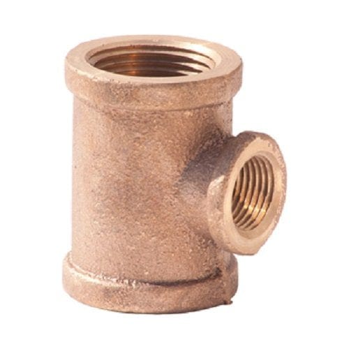 1" x 1/2" x 1" Reducing Tee (Lead Free) - Fittings N' Valves