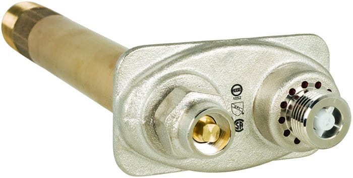Prier 6" Heavy Commercial Self-Draining Anti-Siphon Wall Hydrant 3/4" Pro Press - Fittings N' Valves