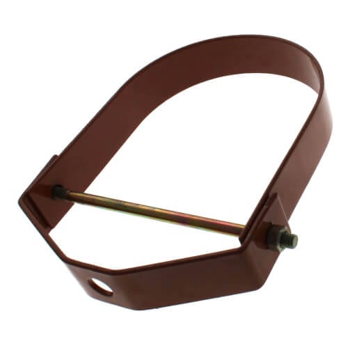 6" Copper Epoxy Coated Clevis Hanger - CTS