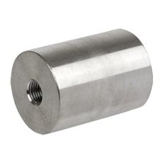 3/4" x 1/4" 3000# Threaded Reducing Forged Carbon Steel Coupling - Fittings N' Valves