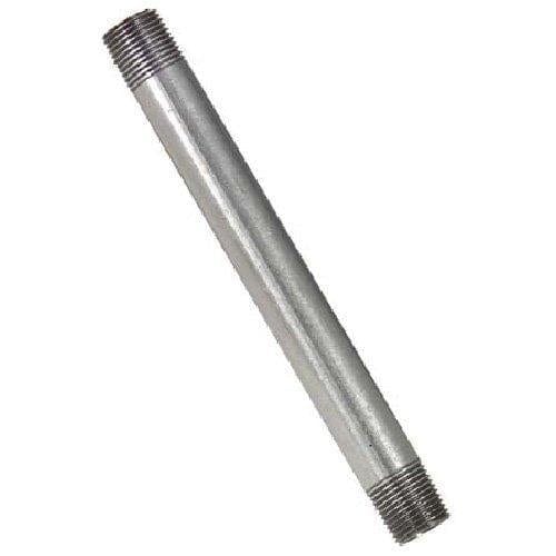 1-1/2" x 4-1/2" Extra Heavy Galvanized Pipe Nipple Sch. 80 - Fittings N' Valves