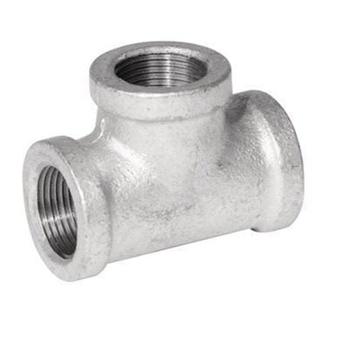 1" Galvanized Tee - Fittings N' Valves