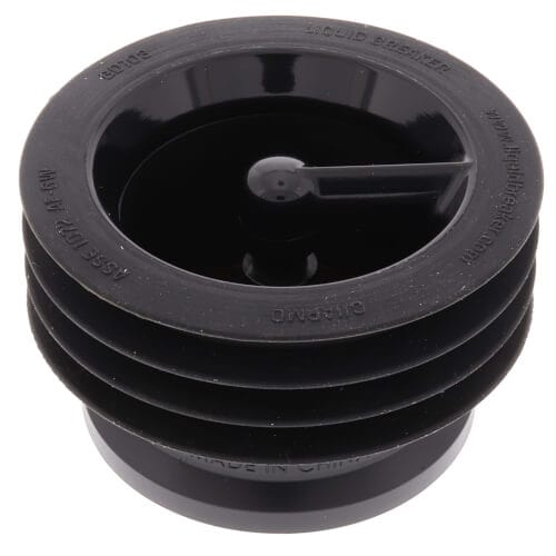 4" Waterless Drain Trap Seal - Green Drain