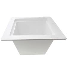 3" PVC Hub Fit Floor Sink (Sink Only) - Fittings N' Valves