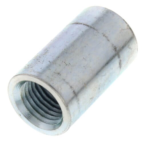 5" Galvanized Taper Tapped Steel Merchant Coupling - Fittings N' Valves