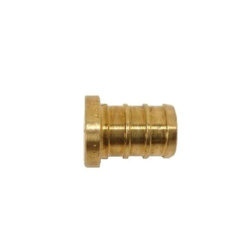 1" PEX Brass Plug (Lead Free) - Fittings N' Valves