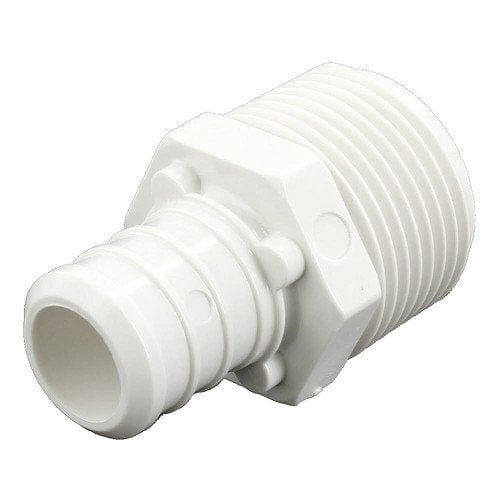 3/4" PolyAlloy PEX x 3/4" MPT Adapter - Fittings N' Valves