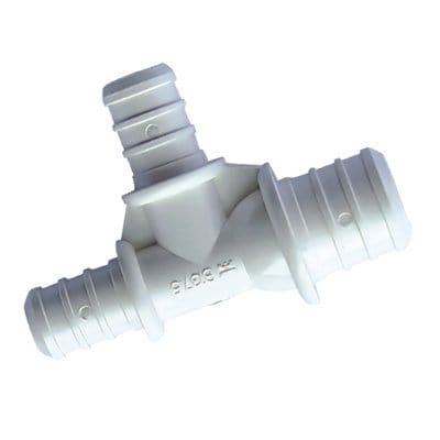 3/4" x 1/2" x 1/2" PolyAlloy PEX Reducing Tee - Fittings N' Valves