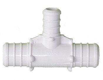 3/4" x 3/4" x 1/2" PolyAlloy PEX Reducing Tee - Fittings N' Valves