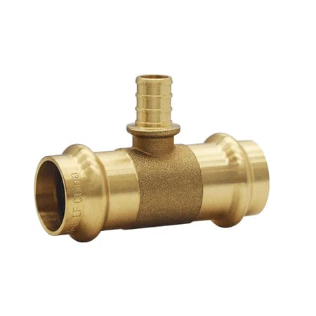 1-1/2" Press x 3/4" PEX F1807 Tee - Fittings N' Valves