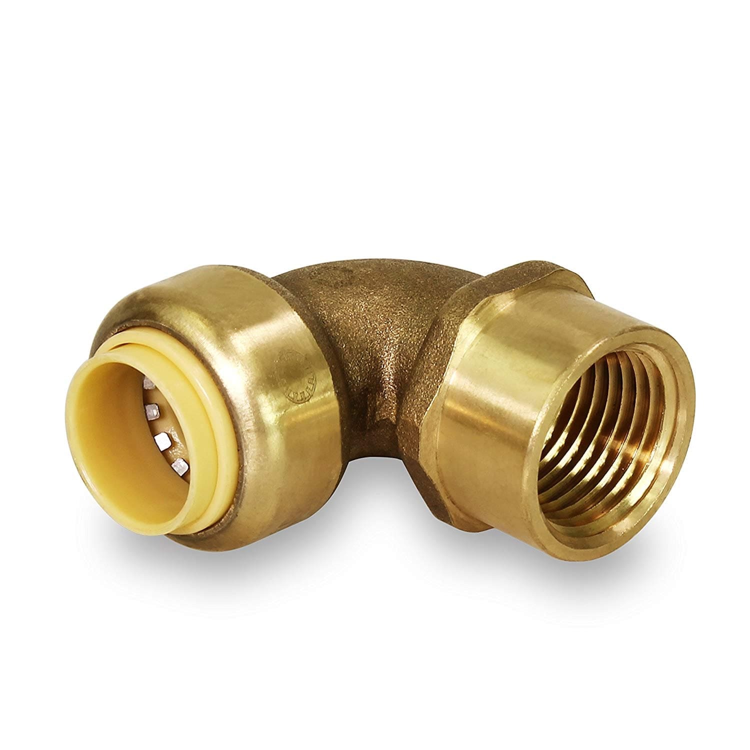 1" Push x Female Elbow 90 - Push-Fit (Lead-Free) - Fittings N' Valves