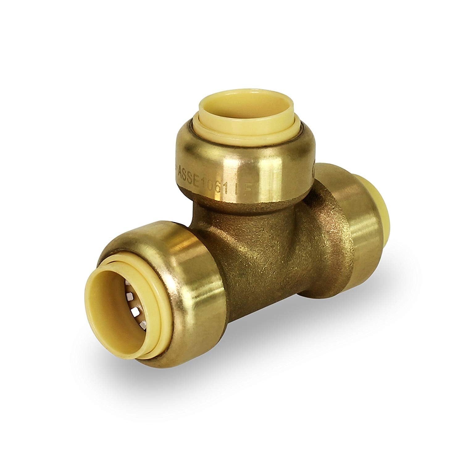 3/4" Push Tee - Push-Fit (Lead-Free) - Fittings N' Valves