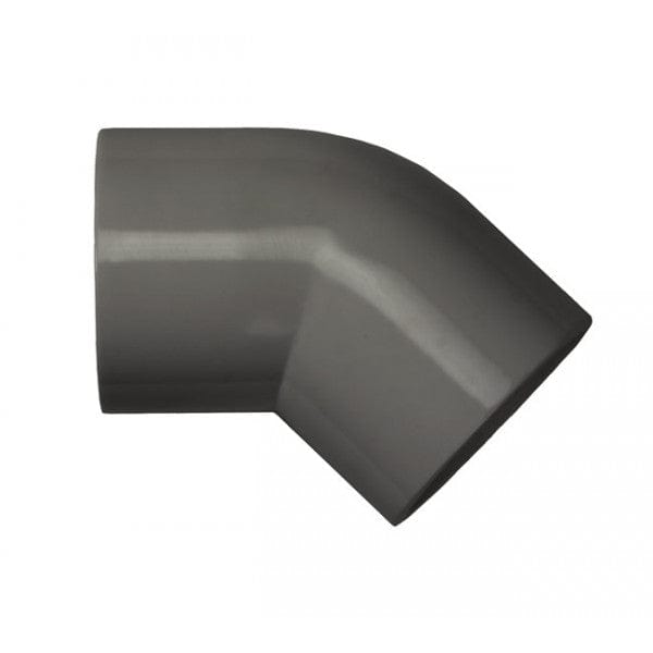 PVC 45 Degree Schedule 80 Fitting - 3/4" (315/Cs) - Fittings N' Valves
